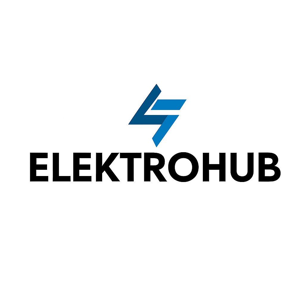 Elektrohub Logo Wit Achtergrond